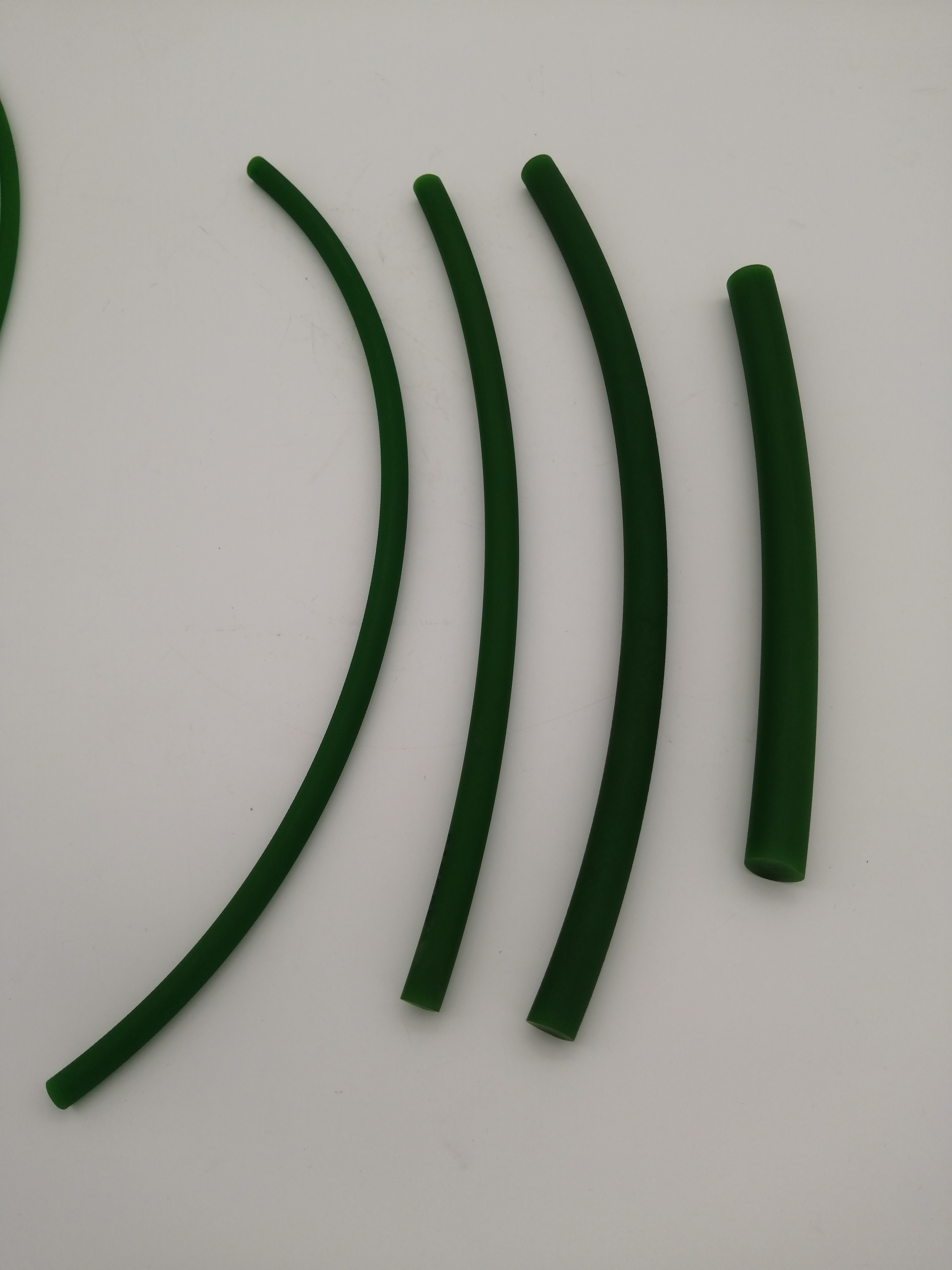 6mm 8mm 10mm 12mm green round belt for chenille machinery textile machine spare parts