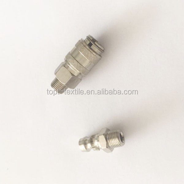Made in China different size texturing machinery barmag airjet joint quick connector